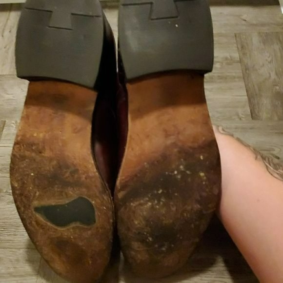 EASY FLEX BROWN DRESS SHOES MENS SIZE 12 D - Picture 15 of 16